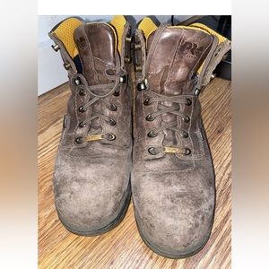 Men’s Timberland Pro Series Work Boots. Steel Toe. Size 8.5